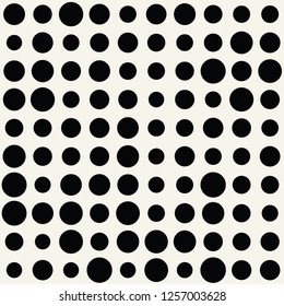 dot halftone seamless pattern, minimal geometric background print texture