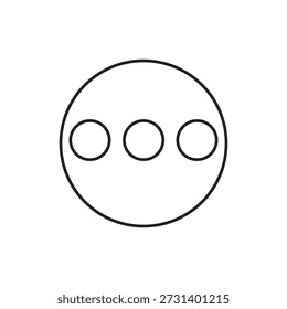 Icono de punto Ilustración Elemento Diseño
