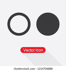 Dot Icon Vector Illustration Eps10