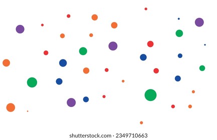 dot illustration, color dot vector, colorful abstract dot background vector