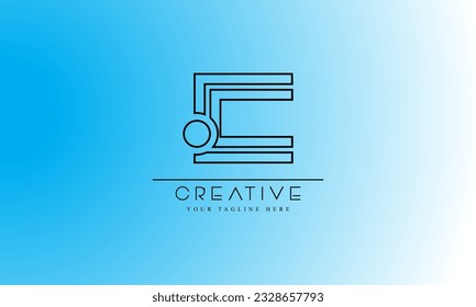 Dot Letter C Logo. C Letter Design Vector with Dot.