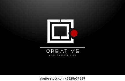 Dot Letter O Logo. O Letter Design Vector with Dot.