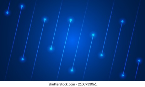 dot and line combined technology abstract background