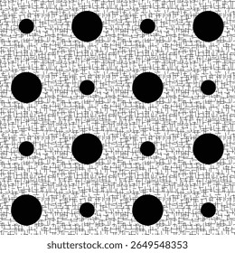 Dot and line Design Pattern, texture, background, fabric.