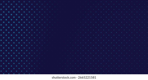 Dot mesh blue wavy halftone background. Dot pop art sport style modern abstract art