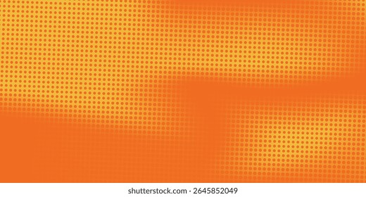 Dot the mesh orange gradient vector iabstract