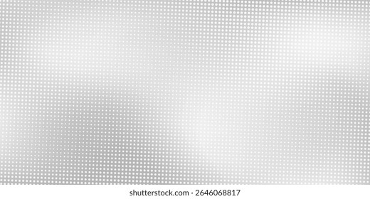 Dot mesh silver foil background with metal mirror modern abstract