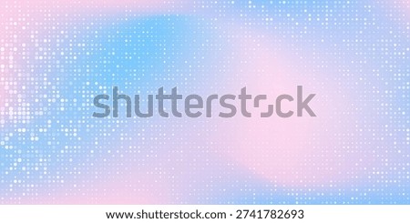 Dot modern sky mesh gradient background blending soft pastel pink and light blue design