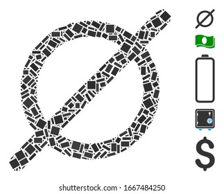Dot Mosaic based on nothing. Mosaic vector nothing is designed with randomized rectangle items. Bonus icons are added.