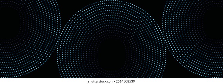 Diseño de fondo de esfera de partículas de punto para el concepto de tecnología futurista para IA y todas las comunicaciones digitales.