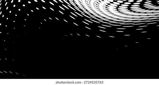 Fundo abstrato de onda dinâmica de tecnologia de partícula de ponto

