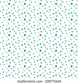 Dot pattern. Abstract blue background