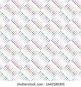 Dot pattern background - colorful abstract vector design from circles