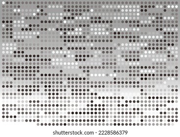 Dot pattern background material.  It is vector illustration