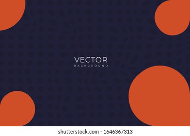 Dot pattern digital background design template