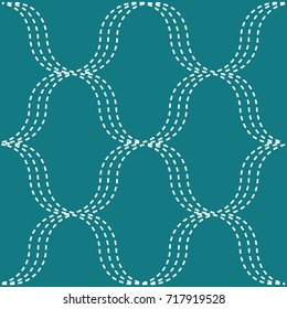 DOT PATTERN ON LIGHT GREEN
White seamless dot line simple graphic is on green background. This pattern can be used for textile, carpet, wallpaper, curtain, monitor wallpaper, banner and etc.
