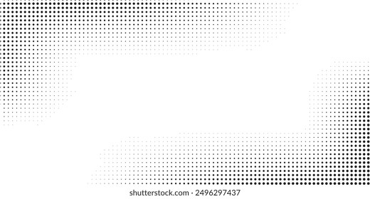 Dot pattern seamless background. Halftone twisted grunge pattern design