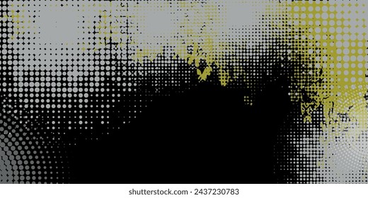 Dot pattern seamless background. Polka dot pattern template Monochrome dotted texture. vector