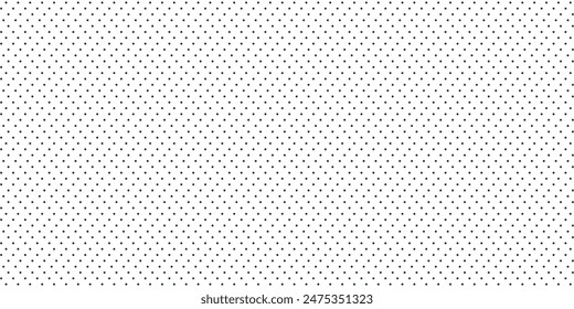 Dot pattern seamless background. Polka dot pattern template Monochrome dotted texture