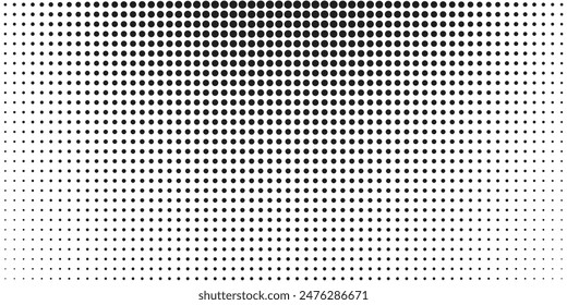 Dot pattern seamless background. Polka dot pattern template Monochrome dotted texture modern pattern