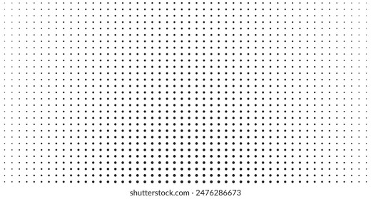 Dot pattern seamless background. Polka dot pattern template Monochrome dotted texture modern arts 