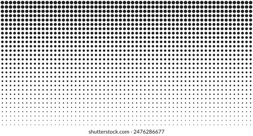 Dot pattern seamless background. Polka dot pattern template Monochrome dotted texture modern seamless