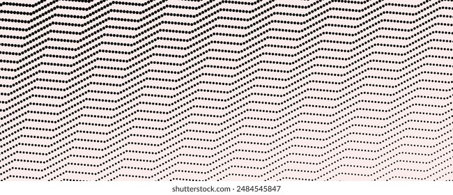 Dot pattern seamless background. Polka dot pattern template Monochrome dotted texture