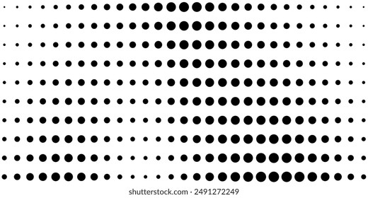 Dot pattern seamless background. Polka dot pattern template Monochrome dotted texture modern seamless. modern