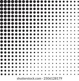 Dot pattern seamless background. Polka dot pattern template Monochrome dotted texture modern seamless