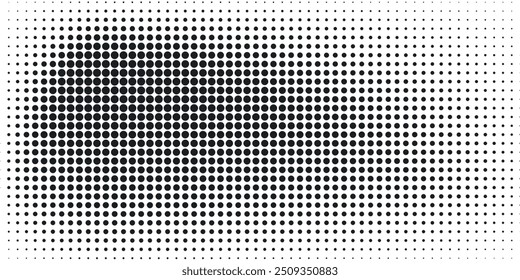 Dot pattern seamless background. Polka dot pattern template Monochrome dotted texture modern background