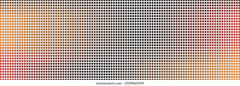 Dot pattern seamless background. Polka dot pattern template Monochrome dotted texture modern seamless