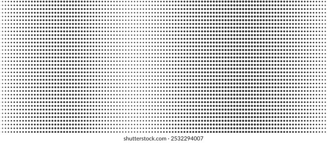 Dot pattern seamless background. Polka dot pattern template Monochrome dotted texture