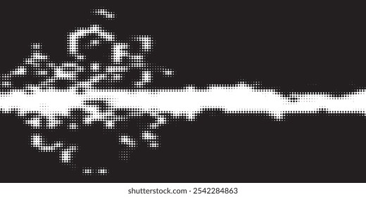 Dot pattern seamless background. Polka dot pattern template Monochrome dotted texture. vector ilustration