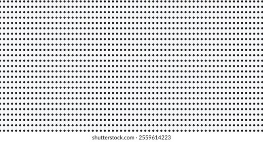 Dot pattern seamless background. Polka dot pattern template Monochrome dotted texture. vektor