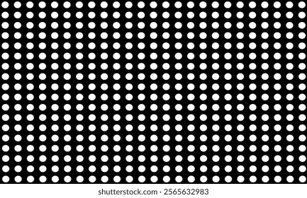 Dot pattern seamless background. Polka dot pattern template Monochrome dotted texture modern digital, Polka dot background. Abstract wallpaper. Black and white seamless pattern. 