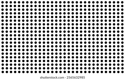 Dot pattern seamless background. Polka dot pattern template Monochrome dotted texture modern digital, Polka dot background. Abstract wallpaper. Black and white seamless pattern. 