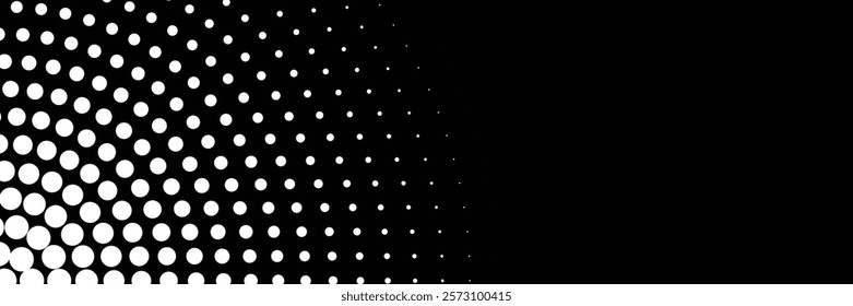 Dot pattern seamless background. Polka dot pattern template Monochrome dotted texture modern seamless. vector ilustration