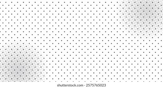 Dot pattern seamless background. Polka dot pattern template Monochrome dotted texture