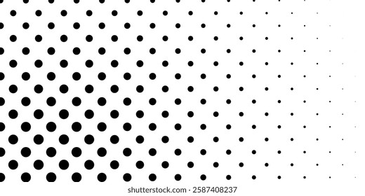 Dot pattern seamless background. Polka dot pattern template Monochrome dotted texture modern pattern. modern	