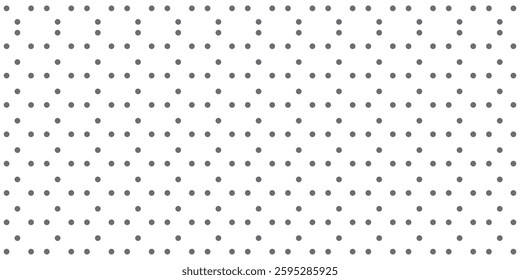 
Dot pattern seamless background. Polka dot pattern template Monochrome dotted texture modern digital
