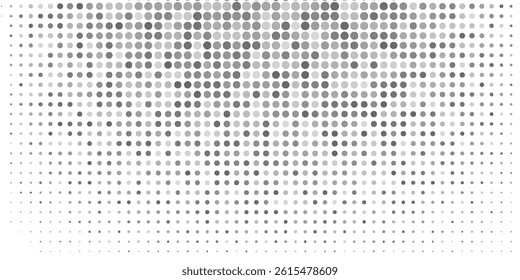 Dot pattern seamless background. Polka dot pattern template Monochrome dotted texture modern seamless