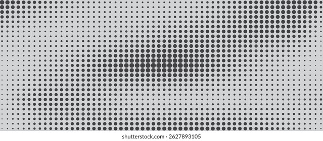Dot pattern seamless background. Polka dot pattern template Monochrome dotted texture.