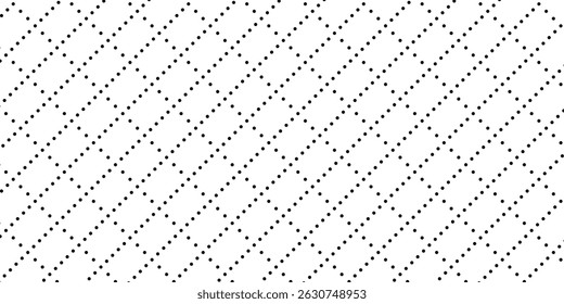 Dot pattern seamless background. Polka dot pattern template Monochrome dotted texture modern digital