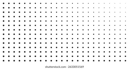 Dot pattern seamless background. Polka dot pattern template Monochrome dotted texture modern seamless modern arts