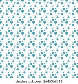 Dot pattern seamless background. Polka dot pattern template Monochrome dotted texture