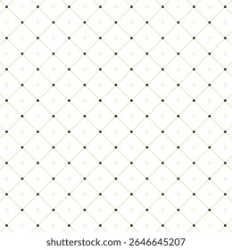 Plano de fundo sem emenda com padrão de pontos. Modelo de padrão de ponto Polka Textura pontilhada monocromática