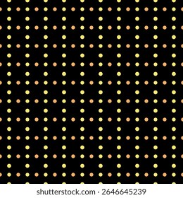 Dot pattern seamless background. Polka dot pattern template Monochrome dotted texture