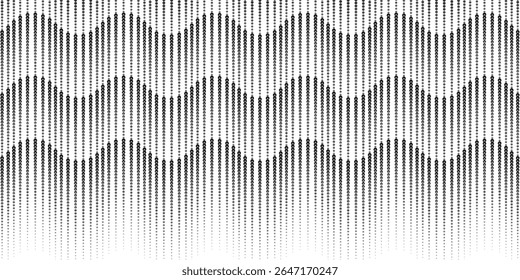 Dot pattern seamless background. Polka dot pattern template Monochrome dotted texture