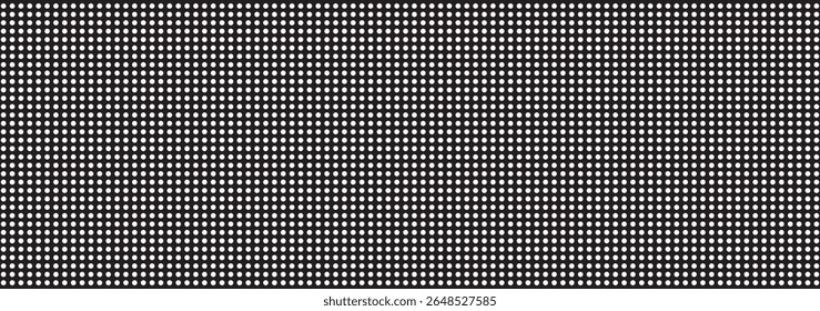 Plano de fundo sem emenda com padrão de pontos. Modelo de padrão de ponto Polka Textura pontilhada monocromática