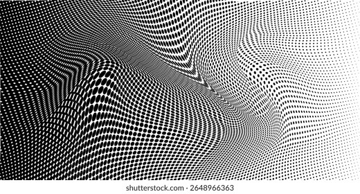 Dot pattern seamless background. Polka dot pattern template Monochrome dotted texture modern seamless